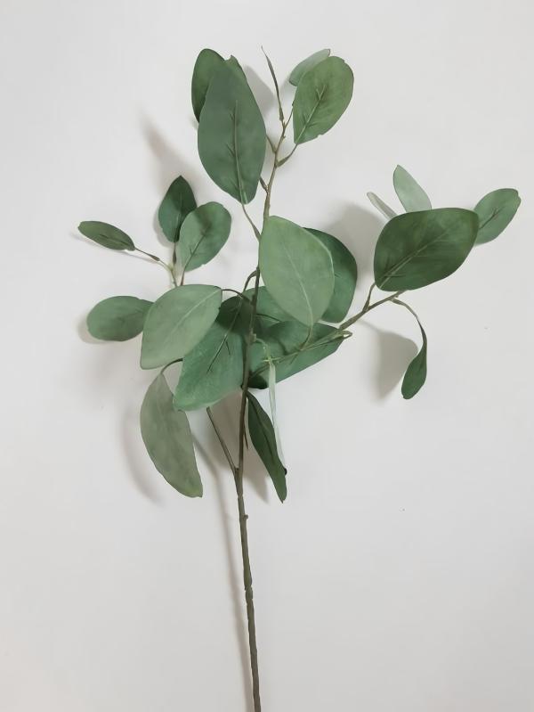 Leaf Spray |  Real Touch Eucalyptus 3 Spray Green/ Grey Artificial Eucalyptus Artificial Eucalyptus