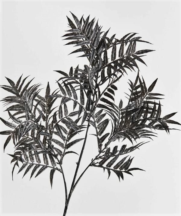 Leaves & Foliage |  Artificial Areca Spray Licorice 75Cm Artificial Greenery Coloured Foliage