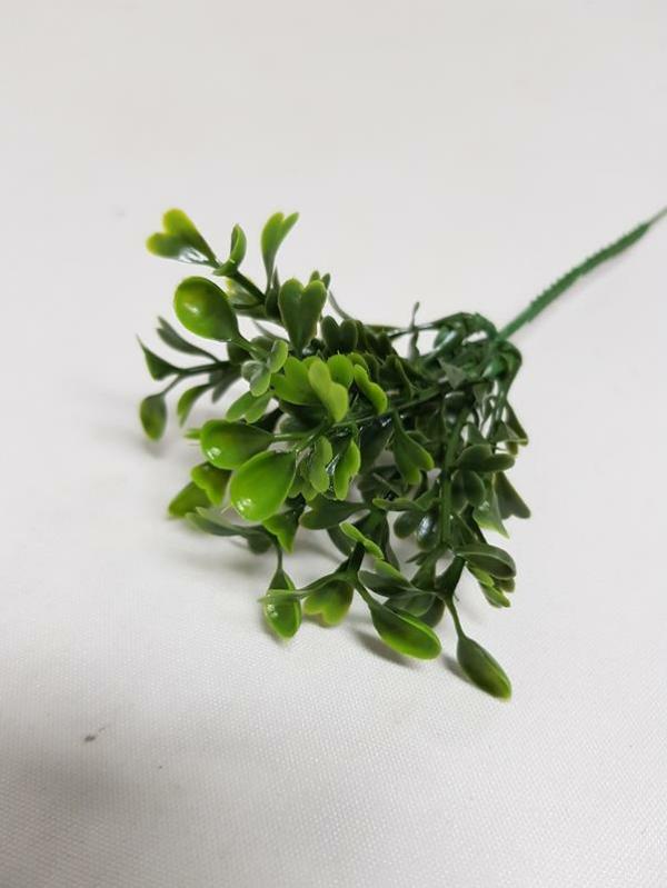 Leaves & Foliage |  Artificial Boxwood Pick 15Cm Artificial Greenery Leaves & Foliage