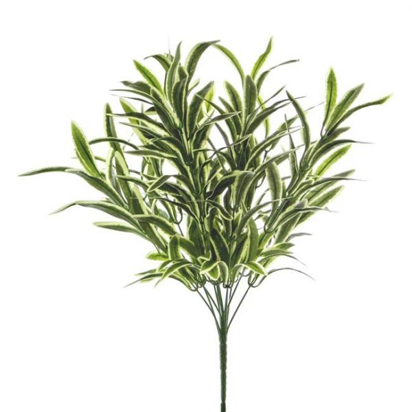 Leaves & Foliage |  Artificial Spider Plant Bush 45Cm Artificial Greenery Leaves & Foliage