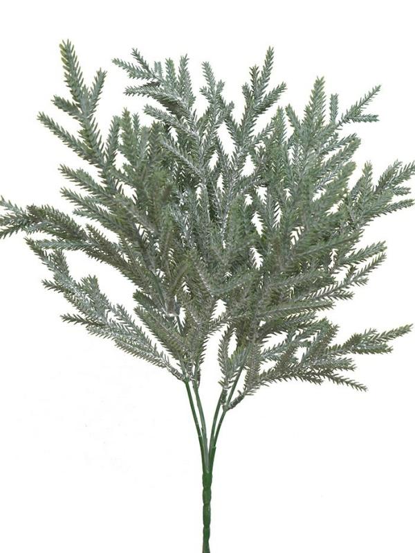 Leaves & Foliage |  Pine Foliage Dusty Green 38Cm Artificial Greenery Leaves & Foliage