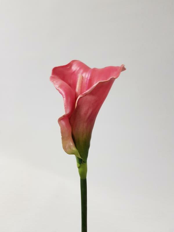 Lily Stems |  Artificial Calla Lily Deep Pink 76Cm Artificial Flowers Lily Stems