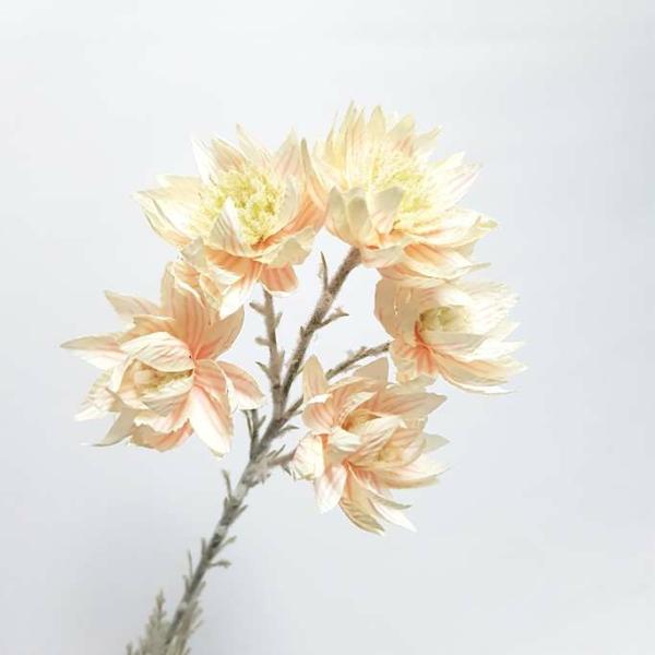 Native Flowers |  Artificial Blushing Bride Pink Peach 67Cm Artificial Flowers Native Flowers