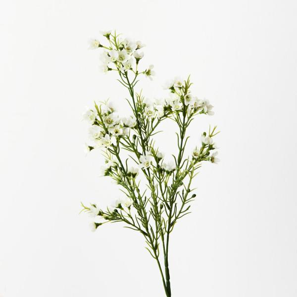 Native Flowers |  Artificial Wax Flower Spray White 66Cm Artificial Flowers Native Flowers