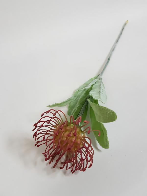 Native Flowers |  Leucospermum Rust Mauve -Native Pin Cushion Artificial Flowers Native Flowers