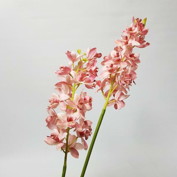 Orchids |  Artificial Cymbidium Orchid Pink 76Cm Artificial Flowers Orchids