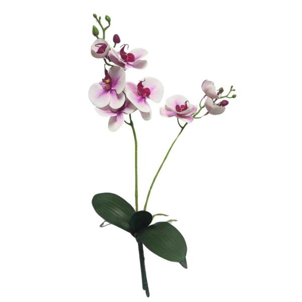 Orchids |  Artificial Orchid Two Heads 59Cm Artificial Flowers Orchids