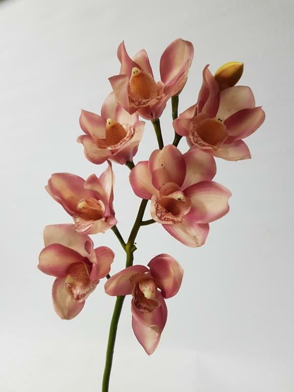 Orchids |  Cymbidium Orchid Mauve 72Cm Artificial Flowers Orchids