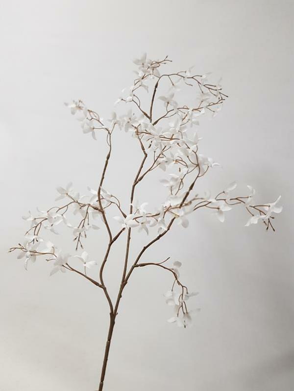 Orchids |  Epidendrum Orchid Spray White 40Cm Artificial Flowers Orchids