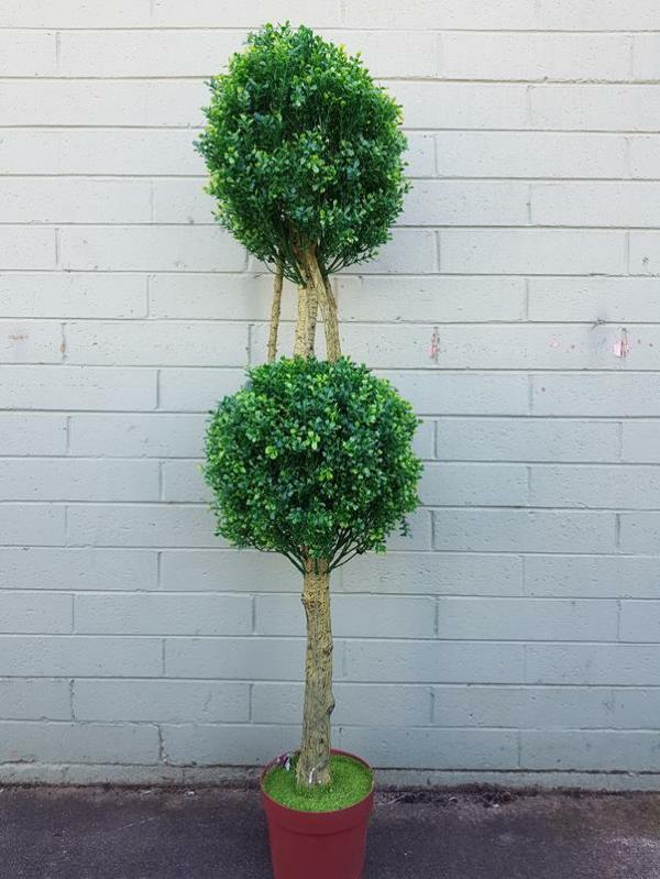 Plants |  Double Topiary Tree 160Cm Artificial Plants Plants