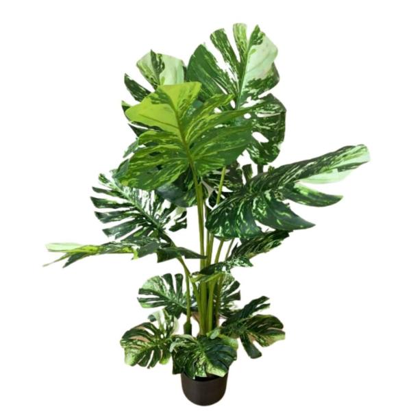 Plants |  Variegated Split Philo Plant 120Cm Artificial Plants Plants