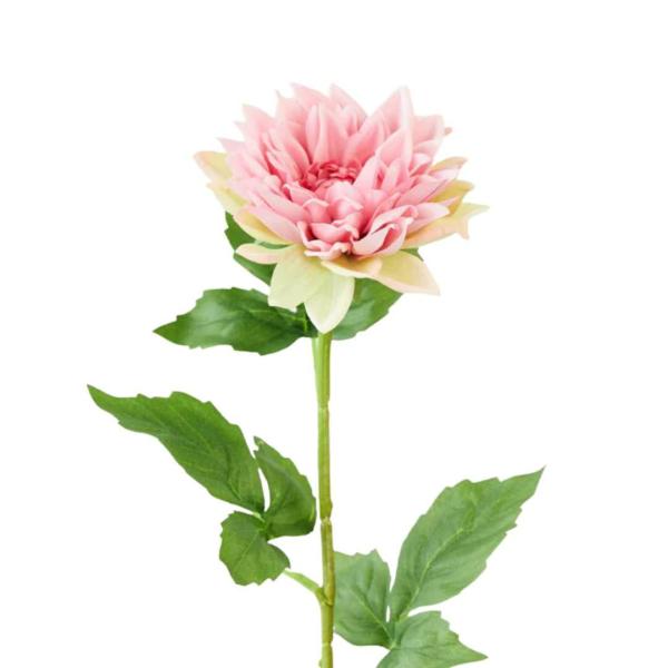 Real Touch Flowers |  Artificial Dahlia Rosalie Pink 52Cm Artificial Flowers Real Touch Flowers