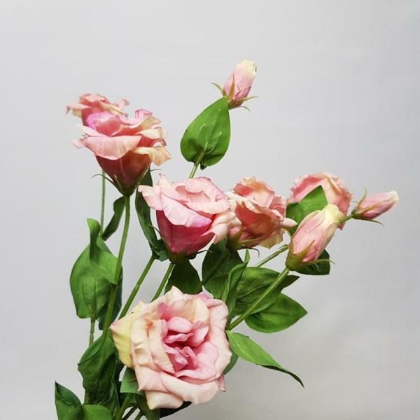 Real Touch Flowers |  Artificial Lisianthus Myla Dusty Pink 72Cm Artificial Flowers Real Touch Flowers