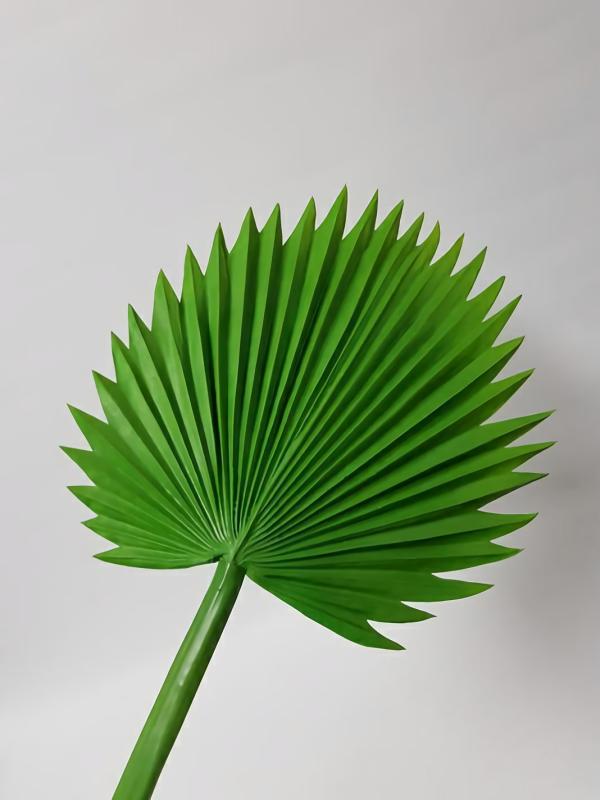 Single Leaf |  Artificial Fan Palm Green 93Cm Artificial Greenery Single Leaf