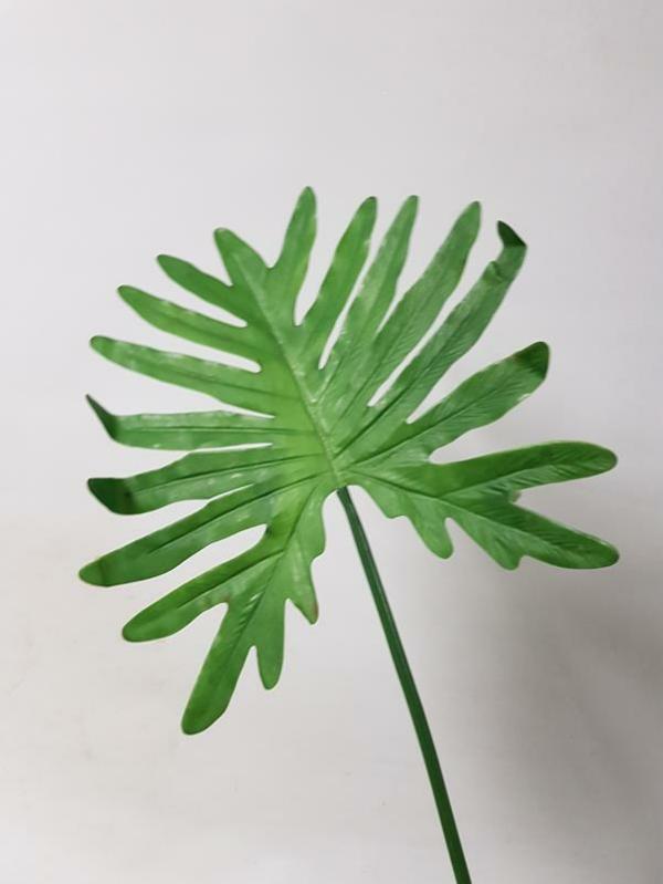 Single Leaf |  Artificial Philo Leaf 62Cm Artificial Greenery Single Leaf