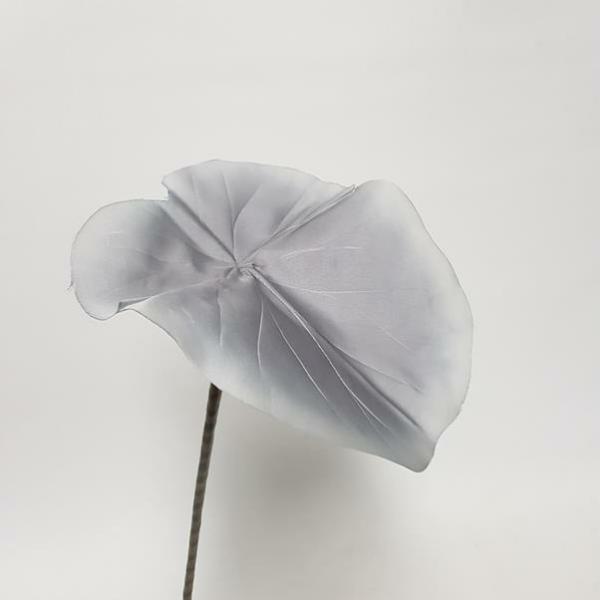 Single Leaf |  Grey Lotus Leaf 49Cm Artificial Greenery Single Leaf