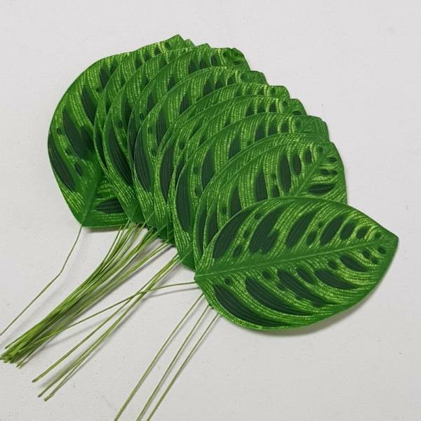 Single Leaf |  Mini Leaf Peacock Pack X 24 Artificial Greenery Single Leaf