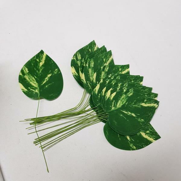 Single Leaf |  Mini Leaf Pothos Pack X 24 Artificial Greenery Single Leaf