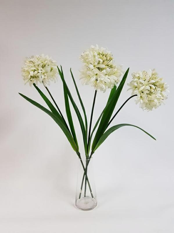 Spring Flowers |  Artificial Agapanthus White 75Cm Artificial Flowers Spring Flowers