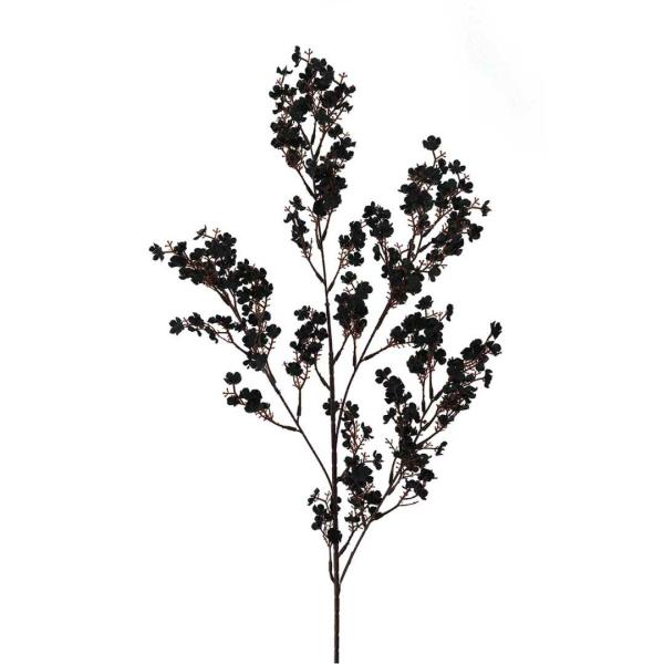 Spring Flowers |  Artificial Blossom Spray Black 100Cm Artificial Flowers Spring Flowers