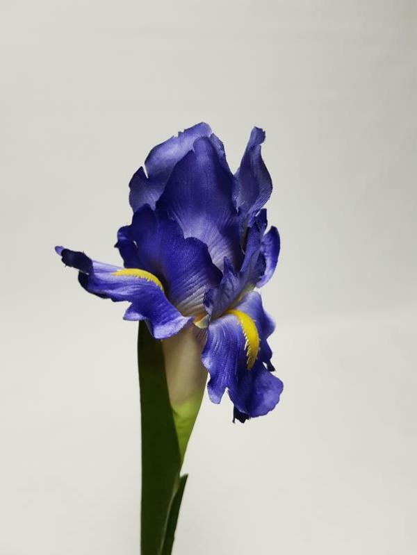 Spring Flowers |  Artificial Iris Stem Purple 70Cm Artificial Flowers Spring Flowers