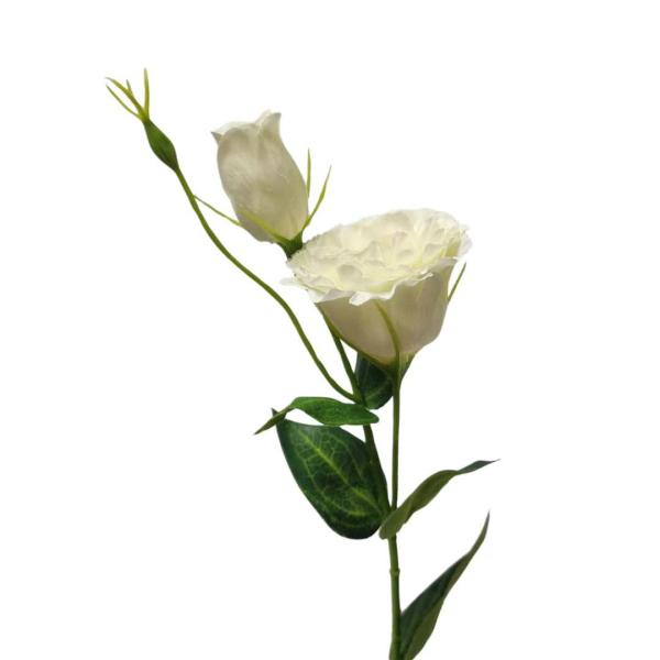 Spring Flowers |  Artificial Lisianthus White 52Cm Artificial Flowers Spring Flowers