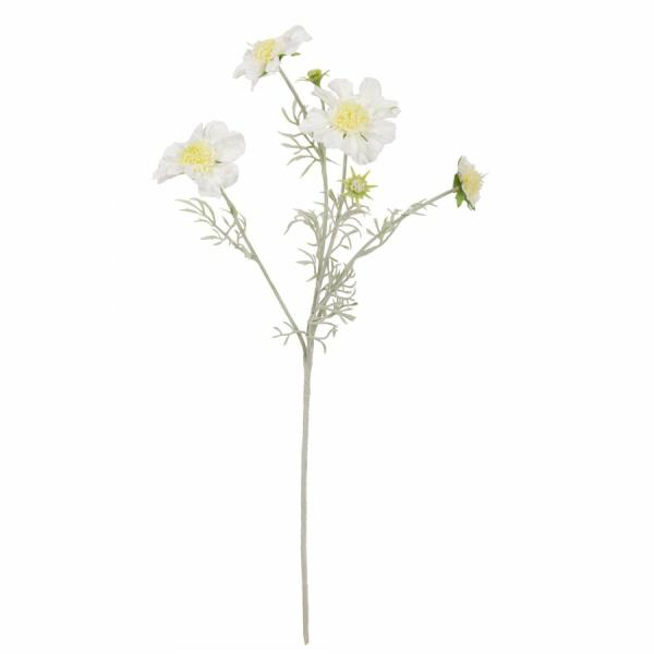 Spring Flowers |  Artificial Scabiosa Flower White 60Cm Artificial Flowers Spring Flowers