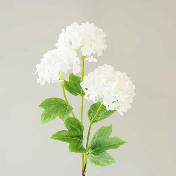 Spring Flowers |  Artificial Snowball Flower White 57Cm Artificial Flowers Spring Flowers