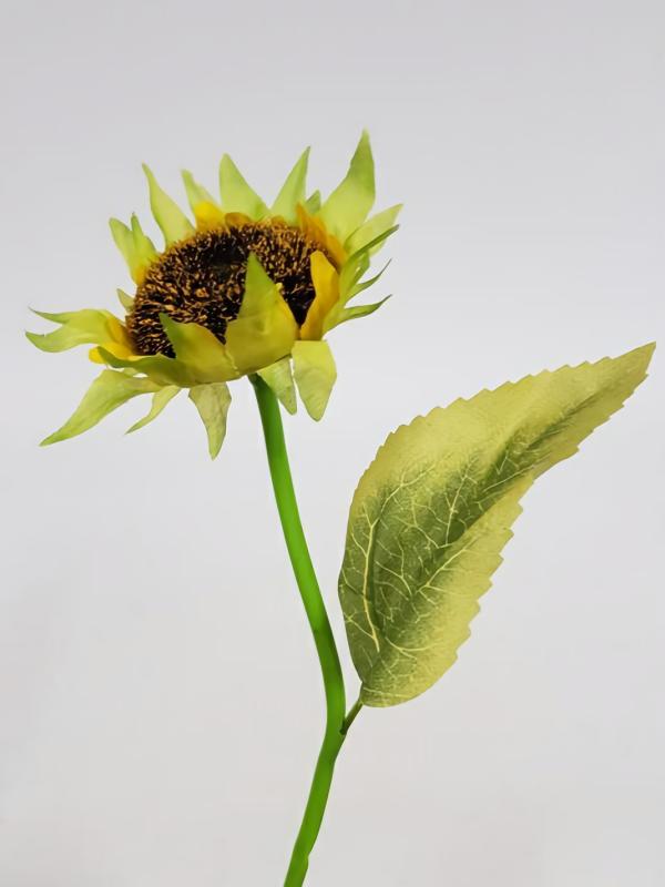 Spring Flowers |  Sunflower Bud Single Stem Artificial Flowers Spring Flowers