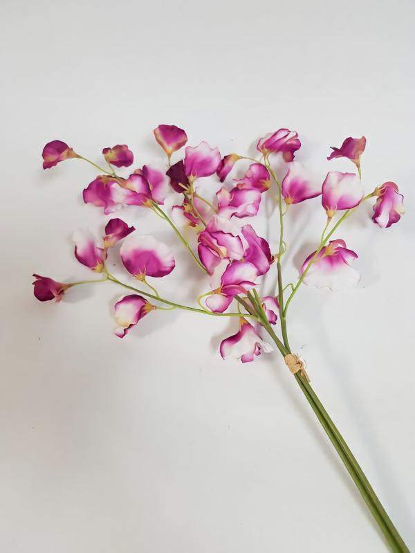 Spring Flowers |  Sweet Pea Spray X 3 – Lilac Artificial Flowers Spring Flowers