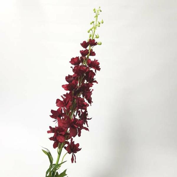 Stock & Delphiniums |  Artificial Delphinium Aurora Burgundy 120Cm Artificial Flowers Stock & Delphiniums