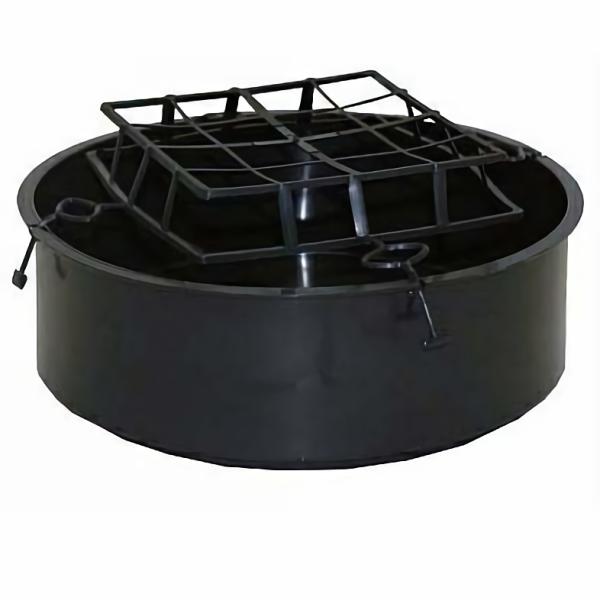 Trays And Bowls |  Florist Bowl & Cage Black 19Cm X 7.5Cm Floral Supplies Trays And Bowls