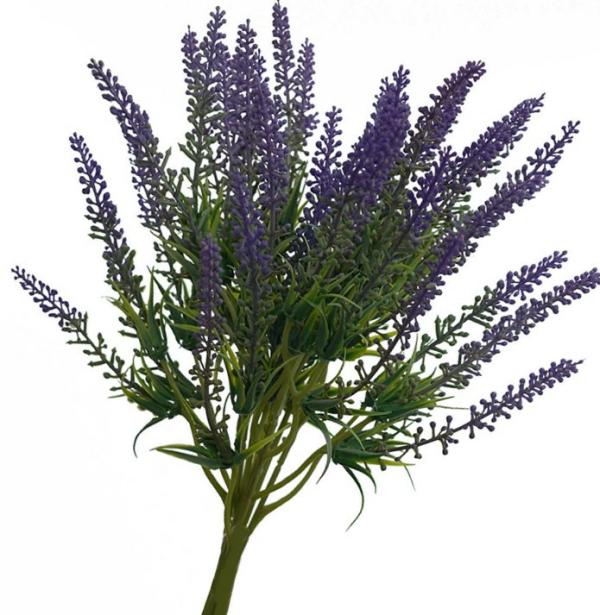 Wild Flowers |  Lavender Bunch Purple 42Cm Artificial Flowers Wild Flowers