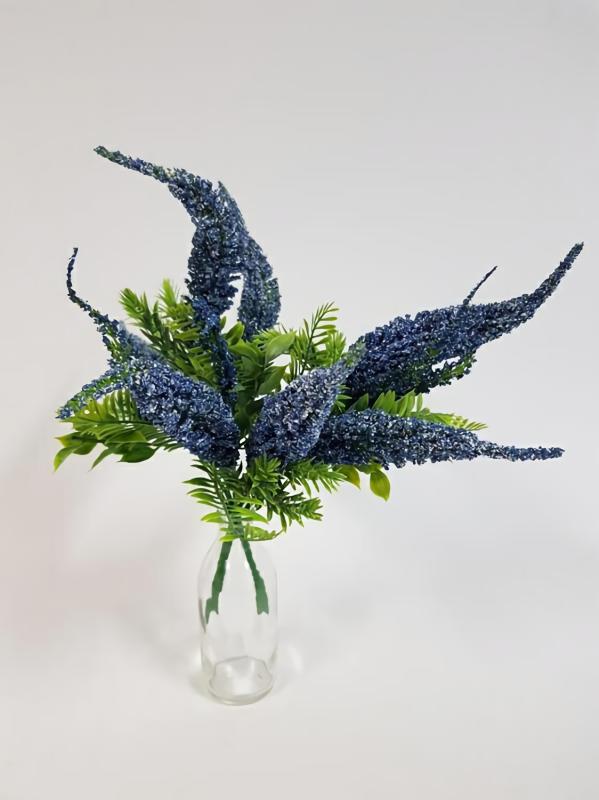 Wild Flowers |  Wild Blue Veronica Bush Artificial Flowers Fillers