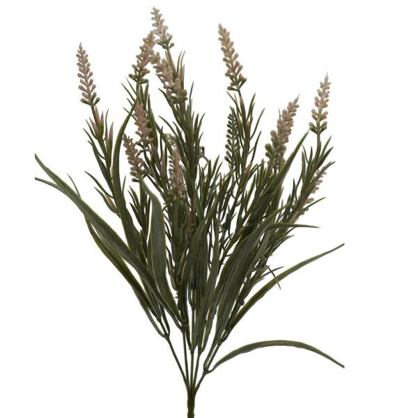 Wild Flowers |  Wild Lavender Bush Dusty Pink 42Cm Artificial Flowers Wild Flowers