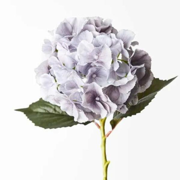 Artificial Hydrangeas |  Artificial Hydrangea Savannah Grey 52Cm Artificial Flowers Artificial Hydrangeas