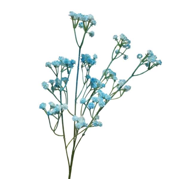 Fillers |  Artificial Gyp Babies Breath Blue 56Cm Artificial Flowers Fillers