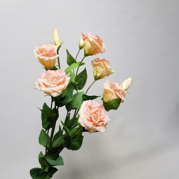 Real Touch Flowers |  Artificial Lisianthus Myla Champagne 72Cm Artificial Flowers Real Touch Flowers