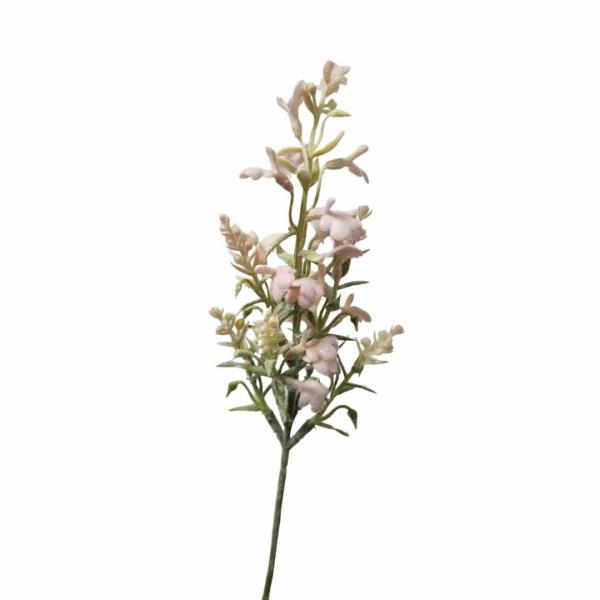 Stock & Delphiniums |  Mini Delphinium Larkspur Soft Pink 41Cm Artificial Flowers Stock & Delphiniums